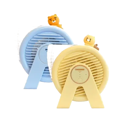 카카오프렌즈 KFF100 라이언춘식이 무선 탁상용 선풍기 (색상랜덤)