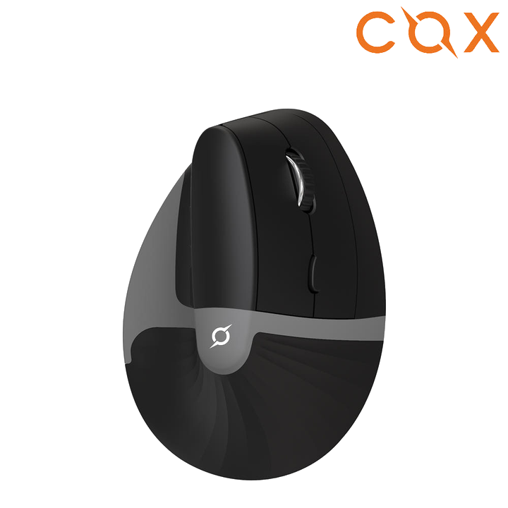 COX CEM20 인체공학 FREE 버티컬 무선마우스 블랙
