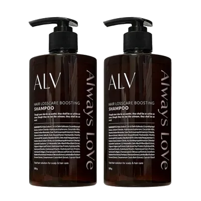 올브 ALV 로스케어 부스팅 저자극 탈모 완화 기능성 샴푸 500ml X 2개