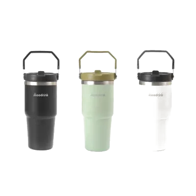 무드링크 스윙핸들 이중 진공 텀블러 600ml
