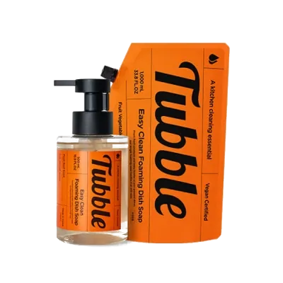 터블 이지클린 포밍 주방세제 500ml x 1개 + 1L x 1개