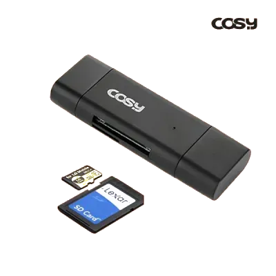 코시 라드 타입C OTG 카드리더 PC겸용 CR2021