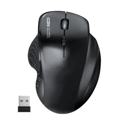 코시 무선 광마우스 M2154WL 무소음 세미버티컬