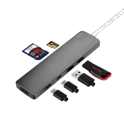 코시 타입C 멀티스테이션 DS2025CUHP HDMI PD 카드슬롯