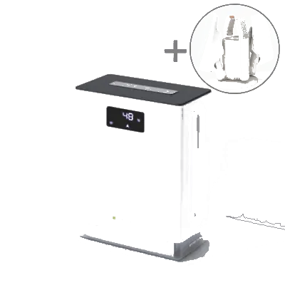 퓨어코치 DH2200 LED 무드등 미니 제습기 3L + 슈케어 UV살균 사방향 신발건조기 SD02F