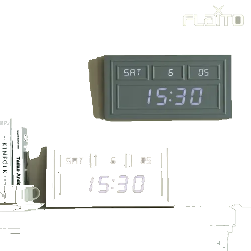 플라이토 웨인코스팅 인테리어 LED 벽시계 38cm