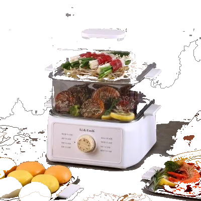 리앤쿡 노르딕 2단 스텐304 찜기 멀티쿠커