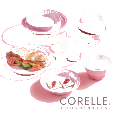 코렐 코디네이츠 브리즈스톤 8P (핑크)
