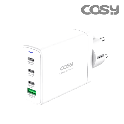 코시 베가 CGR2275PQ 120W 4포트 GaN 멀티 초고속 충전기 220V
