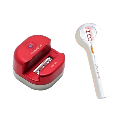 울트라웨이브 UVC LED 방수 무선 방수 면도기 살균기 RS-01 + LED스틱 SL-02