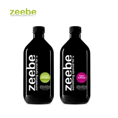 지베 세탁세제 섬유유연제 2종 세트