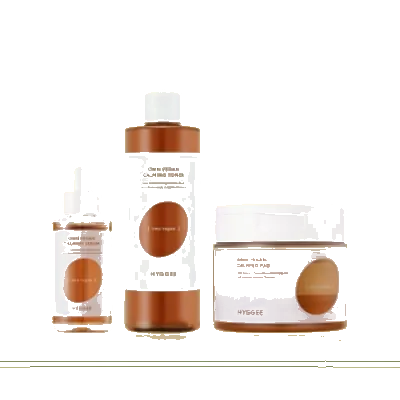 휘게 오운 비건 카밍 3종 (토너 250ml + 세럼 50ml + 패드 70매)